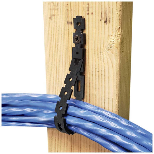 Klein Tools Stretch Cable Tie Roll, 75-Foot