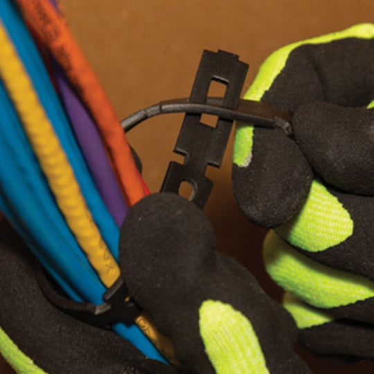 Klein Tools Stretch Cable Tie Roll, 75-Foot