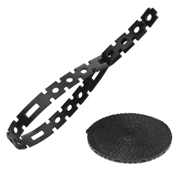 Klein Tools Stretch Cable Tie Roll, 75-Foot