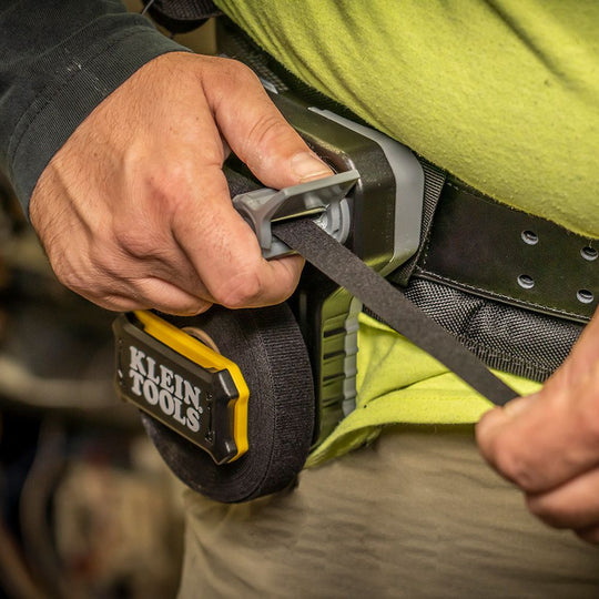 Klein Tools Hook and Loop Tape Dispenser, Versatile Cable Ties, Custom Length