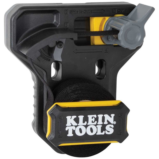 Klein Tools Hook and Loop Tape Dispenser, Versatile Cable Ties, Custom Length