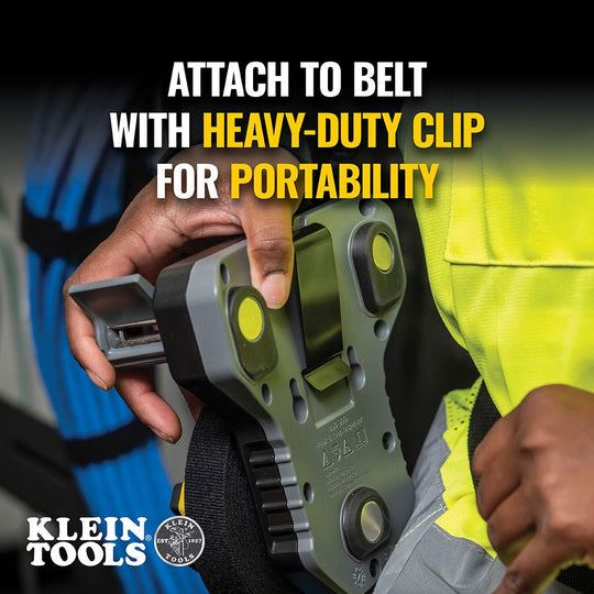 Klein Tools Hook and Loop Tape Dispenser, Versatile Cable Ties, Custom Length