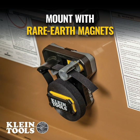 Klein Tools Hook and Loop Tape Dispenser, Versatile Cable Ties, Custom Length