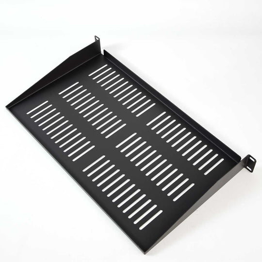 Quest 10.5 Inch 1 Unit (1U) Vented Cantilever Rack Shelf