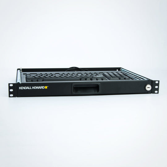 Kendall Howard 1 Unit (1U) 2 Post Rack Mount Keyboard Tray