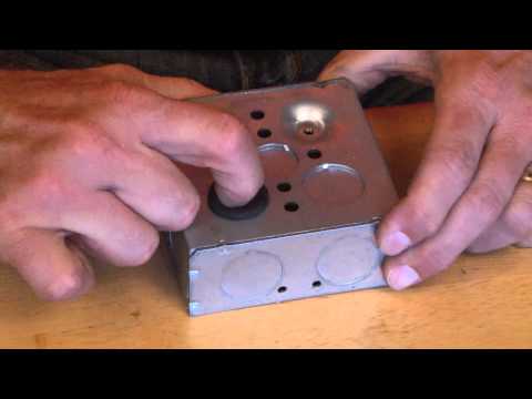 Garvin KOBR-50 Rubber/Split Open Knockout Insulating Bushing - 1/2 in