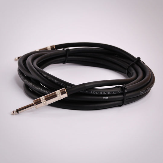 Hosa Speaker Cable - Quarter Inch TS to Same