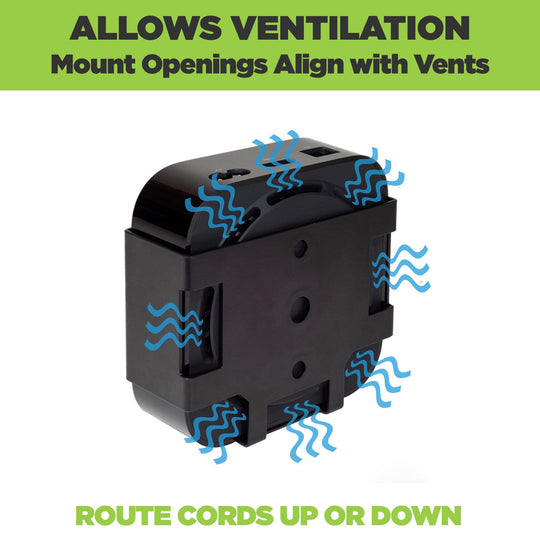 HIDEit ATV4K | 1st + 2nd Gen Apple TV 4K Wall Mount