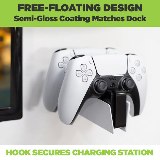 HIDEit PS5 DS | PS5 DualSense Charging Station Wall Mount