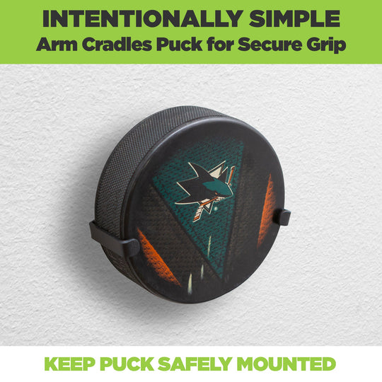HIDEit Puck | Universal Hockey Puck Wall Mount - 3 Pack