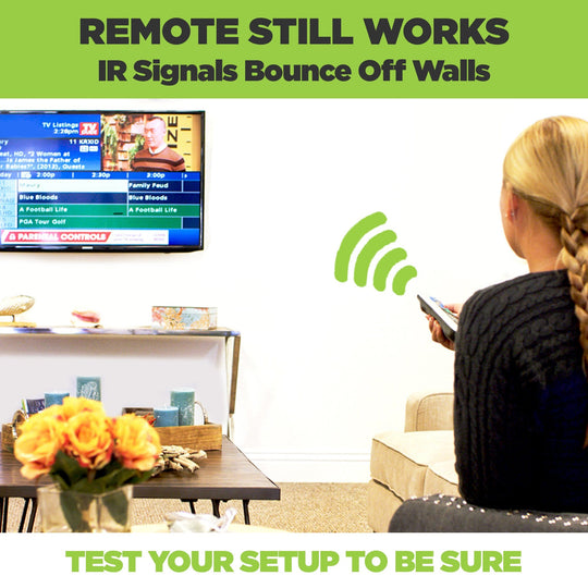 HIDEit Uni-S | Adjustable Small Electronics, Cable Box Mount + Small Computer Mount