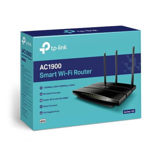 TP-Link ARCHER A9 AC1900 Wireless MU-MIMO Gigabit Router
