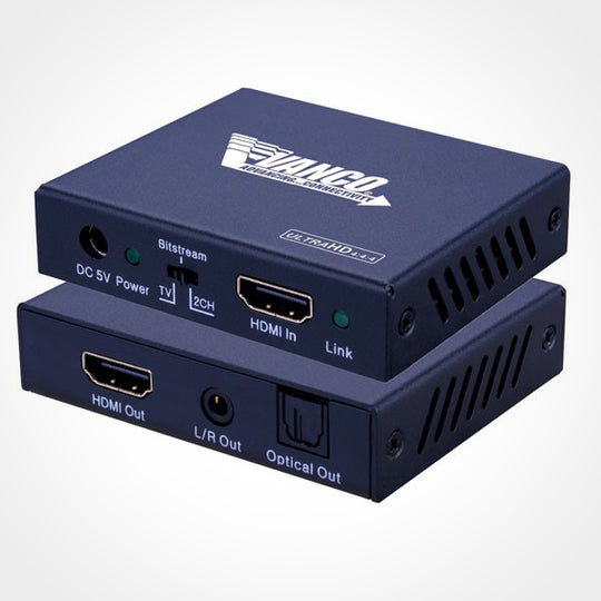 Vanco HD4KAE 4K HDMI Audio Extractor