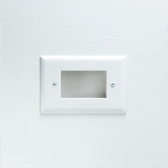 DataComm Easy Mount Slim Bulk Cable Plate