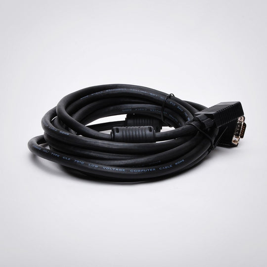 SVGA Male to Female Cable - Double Shielded with Dual Ferrites