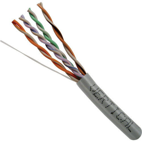 Vertical Cable 1000ft Solid Plenum Cat6 Cable - 23AWG 550MHz CMP