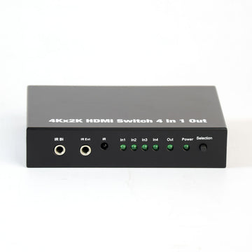HDMI 4x1 Switch with Remote - 3D Ready