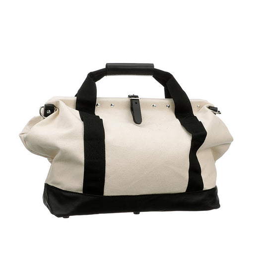 Klein Tools 5003-18 18 Inch Canvas Tool Bag with Leather Bottom