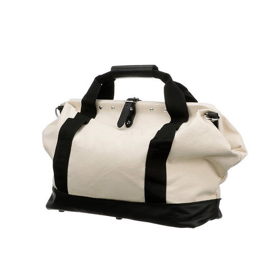 Klein Tools 5003-18 18 Inch Canvas Tool Bag with Leather Bottom