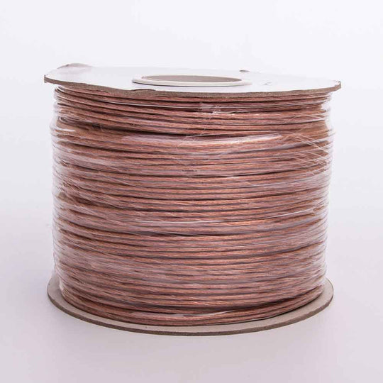 Flexible Clear Polarized Speaker Wire - 12AWG, 14AWG, 16AWG, 18AWG