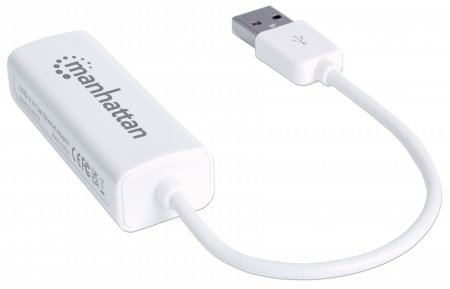 Manhattan USB 2.0 Fast Ethernet Adapter, 506731
