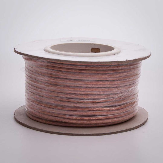 Flexible Clear Polarized Speaker Wire - 12AWG, 14AWG, 16AWG, 18AWG