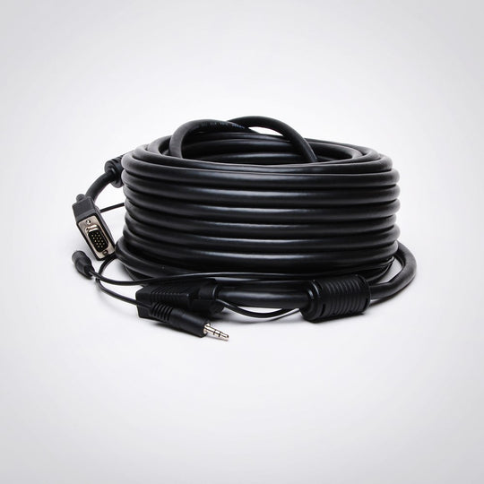 SVGA Cable with 3.5mm Audio - Double Shielded