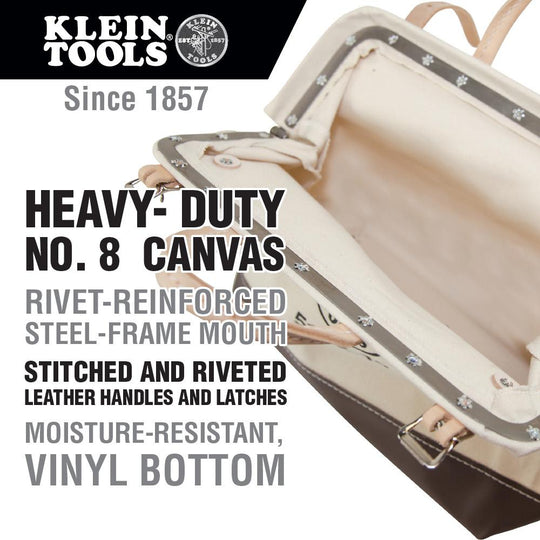Klein Tools 5102-20 20 Inch Canvas Tool Bag