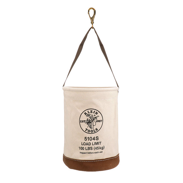 Klein Tools 5104S Leather-Bottom Bucket Swivel Snap