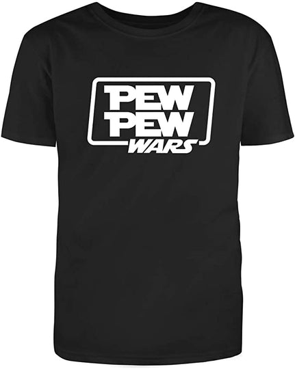 Pew Pew Wars Adult Humor Sarcastic Funny Unisex T Shirt