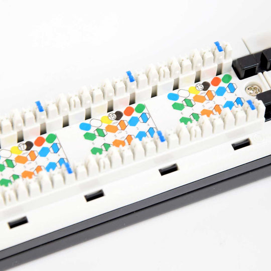 ICC ICMPP024U6 Telephone Patch Panel, 24 Port RJ-11 1U USOC Voice