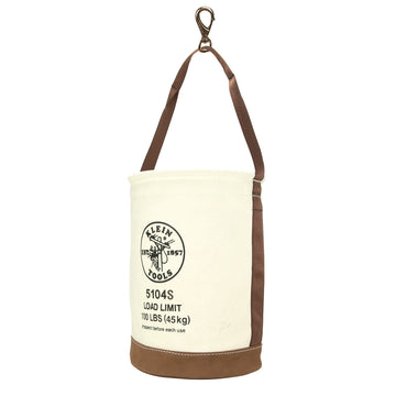 Klein Tools 5104S Leather-Bottom Bucket Swivel Snap