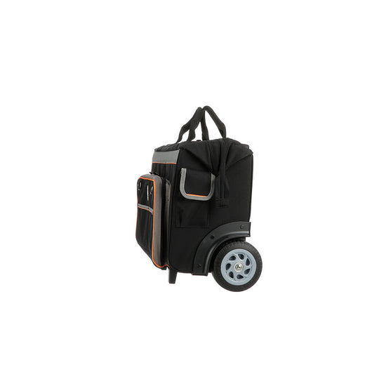 Klein Tools 55452RTB Tradesman Pro™ Rolling Tool Bag, 24 Pockets, 19-Inch