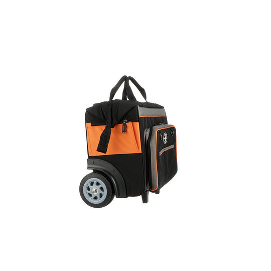Klein Tools 55452RTB Tradesman Pro™ Rolling Tool Bag, 24 Pockets, 19-Inch