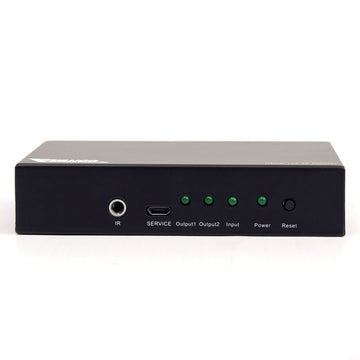 Vanco 280702 1x2 HDMI Splitter with IR Control - 3D Ready 4Kx2K