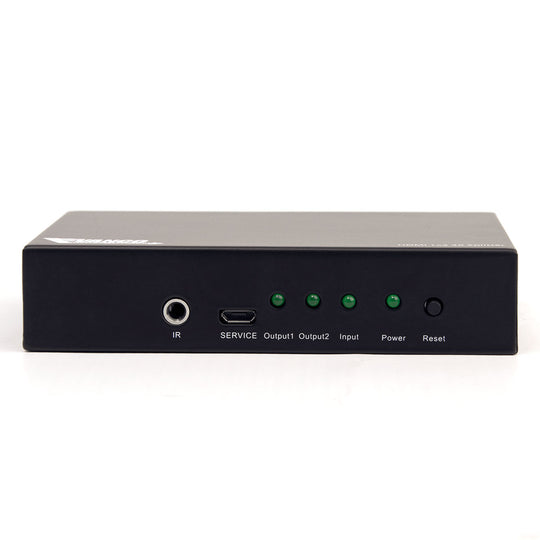 Vanco 280702 1x2 HDMI Splitter with IR Control - 3D Ready 4Kx2K