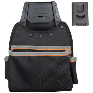Klein Tools Tradesman Pro Modular Parts Pouch with Belt Clip, 55913
