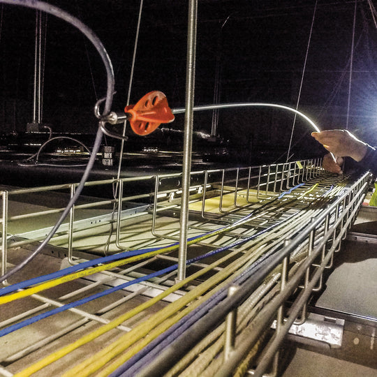 Klein Tools 56400 Splinter Guard™ Fish and Glow Rod Kit with Bag, 33-Foot