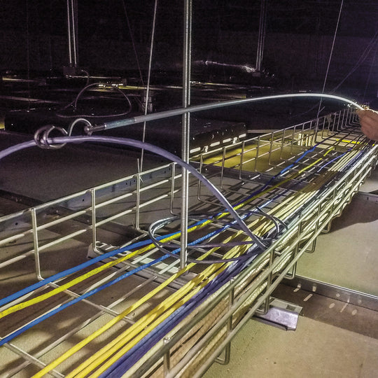 Klein Tools 56400 Splinter Guard™ Fish and Glow Rod Kit with Bag, 33-Foot