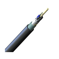 ALTOS Lite(tm) Loose Tube, Gel-free, Single-jacket, Single-armored Cable, 6 Fiber, Single-mode (OS2), Max. Attenuation 0.4 Db/km