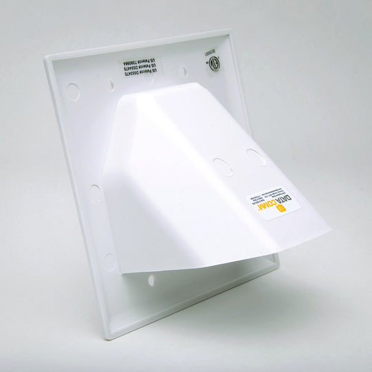 DataComm Recessed Bulk Cable Wall Plate