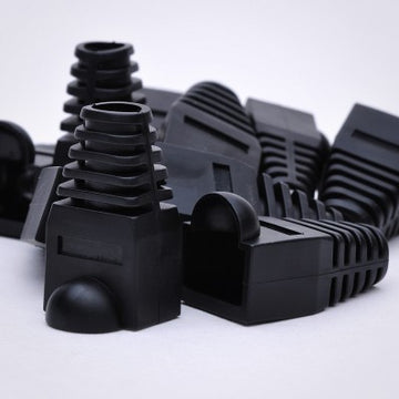 RJ45 Strain Relief Boots - 100 Pack