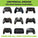 HIDEit Uni-C | Universal Controller Wall Mount - 2 Pack