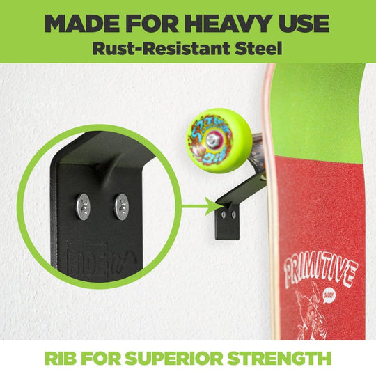 HIDEit VSkate | Vertical Skateboard Mount