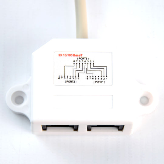 Cat5E Splitter - 10/100 Type 8 Base-T Pigtail RJ45 Splitter