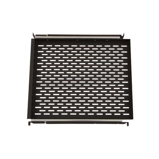 Kendall Howard 20x16.5 Inch (18 Inch Ext) 1U Vented Sliding Rack Shelf