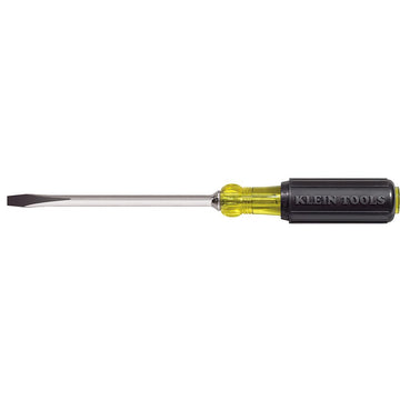 Klein Tools 600-6 5/16 Inch Keystone-Tip Screwdriver 6 Inch Heavy-Duty Square-Shank