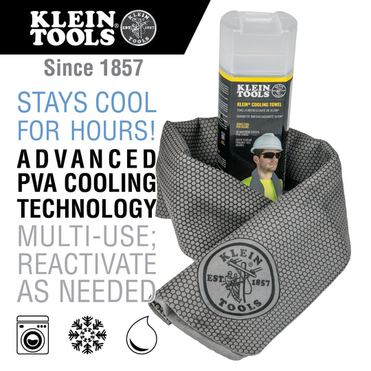 Klein Tools 60093 Klein Cooling Towel, Gray