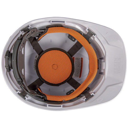 Klein Tools Hard Hat, Non-vented, Cap Style, 60100