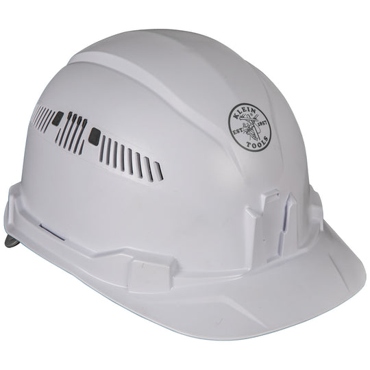 Klein Tools Hard Hat, Vented, Cap Style, 60105